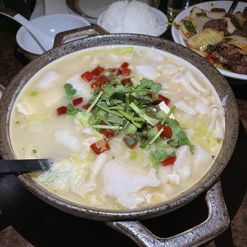 CHILI - White Style Chungking Braised Fish Stew - Szechuan Near Me - New York, New York CHILI - White Style Chungking Braised Fish Stew - Szechuan Near Me - New York, New York
