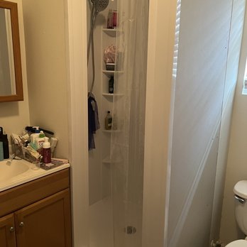 Bath Fitter - Final product with space for shower items - General Contractors Near Me - New Orleans, Louisiana Bath Fitter - Final product with space for shower items - General Contractors Near Me - New Orleans, Louisiana