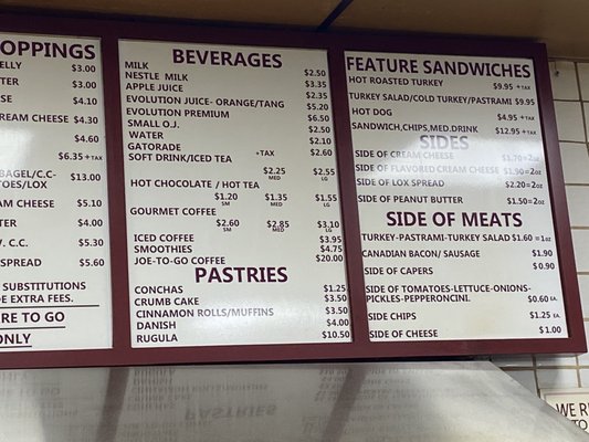 Menu photo 2 Western Bagel Van Nuys, CA