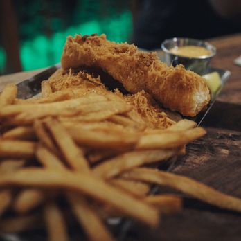 Cork & Barrel Craft Kitchen & Microbrewery - Fisn n Chips! - Pubs Near Me - Round Rock, Texas