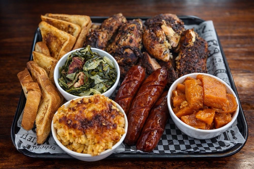Food from Smokin’ DJ’s