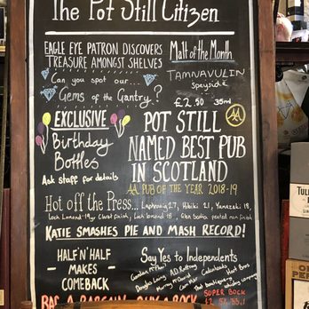 The Pot Still - Pubs Near Me - Glasgow, GLG