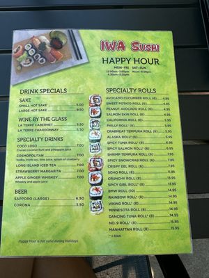 Menu photo 4 Iwa Sushi Inver Grove Heights, MN Menu photo 4 Iwa Sushi Inver Grove Heights, MN
