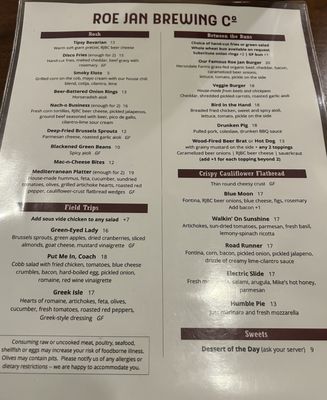Menu photo 3 Roe Jan Brewing Hillsdale, NY Menu photo 3 Roe Jan Brewing Hillsdale, NY