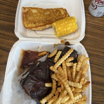 Gemato's Wood Pit BBQ - Worth - Full Slab of BBQ Baby Back Ribs - Barbeque Near Me - Worth, Illinois