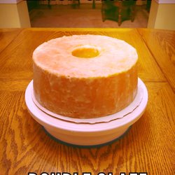 One More Pound - Lemon Crunch Double Glaze Pound Cake