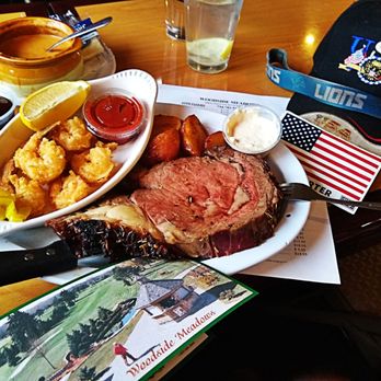 Woodside Meadows - Shrimp and Prime Rib  WOWED - Golf Near Me - Romulus, Michigan