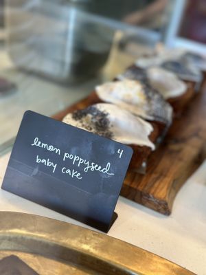 Photo of Lemon Poppy Kitchen - Los Angeles, CA, US. a display of baked goods