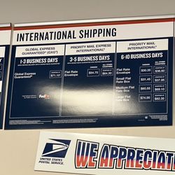US Post Office - As of July 2023