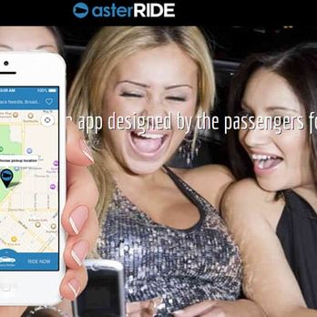 AsterRIDE - AsterRIDE app designed by passengers for passengers for ride hailing, limousine transportation and corporate travel. - Limos Near Me