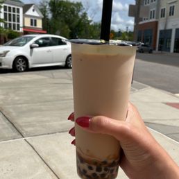 I was busy this Monday so I had to change it up and do BTT! (Pictured is classic milk tea, full ice, 70% sugar) I was busy this Monday so I had to change it up and do BTT! (Pictured is classic milk tea, full ice, 70% sugar)