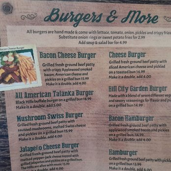 Hill City Cafe - Menu - Diners Near Me - Hill City, South Dakota