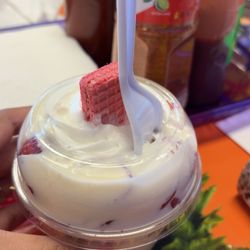 Morada Neveria - Fresca con crema
