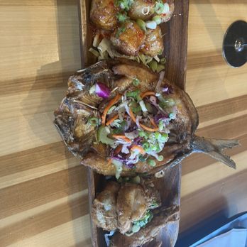 Purple Roots - Fish  Shrimp dumplings - Filipino Near Me - Jacksonville, Florida