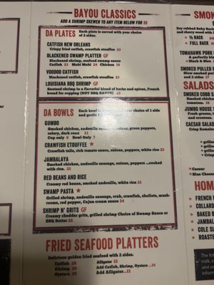 Menu photo 1 Swampwater Grill Cincinnati, OH Menu photo 1 Swampwater Grill Cincinnati, OH