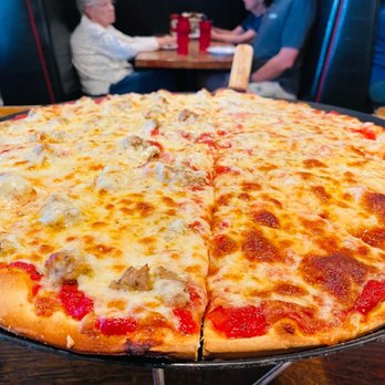 Rosati's Pizza - Simply divine thin crust 1/2 sausage - Pizza Near Me - Temecula, California Rosati's Pizza - Simply divine thin crust 1/2 sausage - Pizza Near Me - Temecula, California