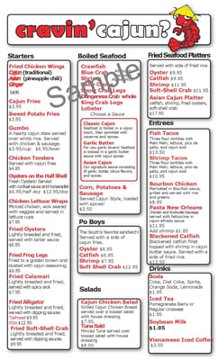 Menu photo 8 The Asian Cajun Denver, CO Menu photo 8 The Asian Cajun Denver, CO