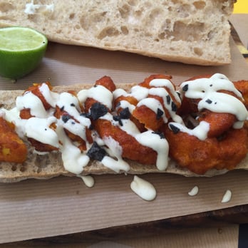 El Pintón - Calamari sandwich. Delcious! I ate the octopus, left the bread. - Tapas Bars Near Me - Seville, SE El Pintón - Calamari sandwich. Delcious! I ate the octopus, left the bread. - Tapas Bars Near Me - Seville, SE