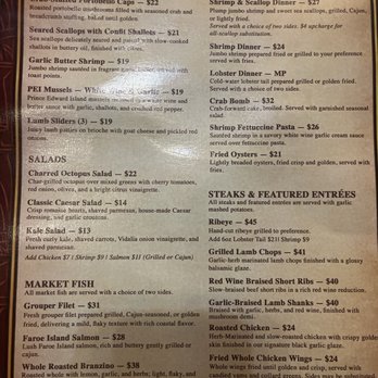 Krave - Menu - Seafood Near Me - McDonough, Georgia