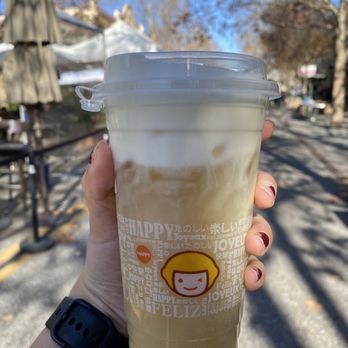 Happy Lemon - A1. Cold Green Tea with Salted Cheese - Bubble Tea Near Me - Mountain View, California Happy Lemon - A1. Cold Green Tea with Salted Cheese - Bubble Tea Near Me - Mountain View, California