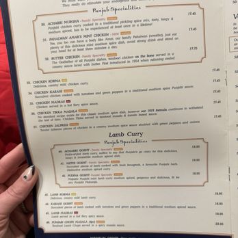 Punjab Restaurant - Cuisine options - Indian Near Me - London, XGL