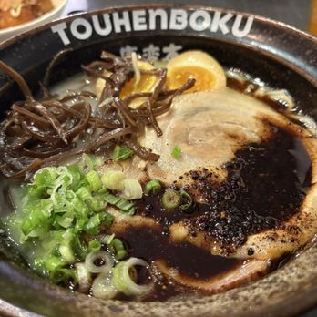 Touhenboku Ramen Restaurant - Black garlic ramen - Ramen Near Me - Toronto, Ontario Touhenboku Ramen Restaurant - Black garlic ramen - Ramen Near Me - Toronto, Ontario