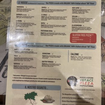 il Canale - Pizza menu - Italian Near Me - Washington, DC, District of Columbia