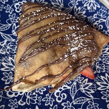 Blue Daisy - Nutella Crepe - Creperies Near Me - Santa Monica, California Blue Daisy - Nutella Crepe - Creperies Near Me - Santa Monica, California