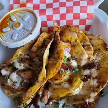 Fat Charles BBQ - Birria Shrimp Tacos - Food Trucks Near Me