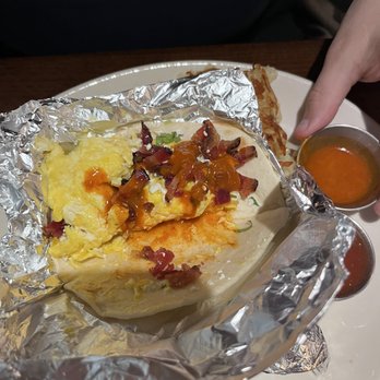 MoCo's Founding Farmers - Breakfast Street Tacos - New American Near Me - Potomac, Maryland