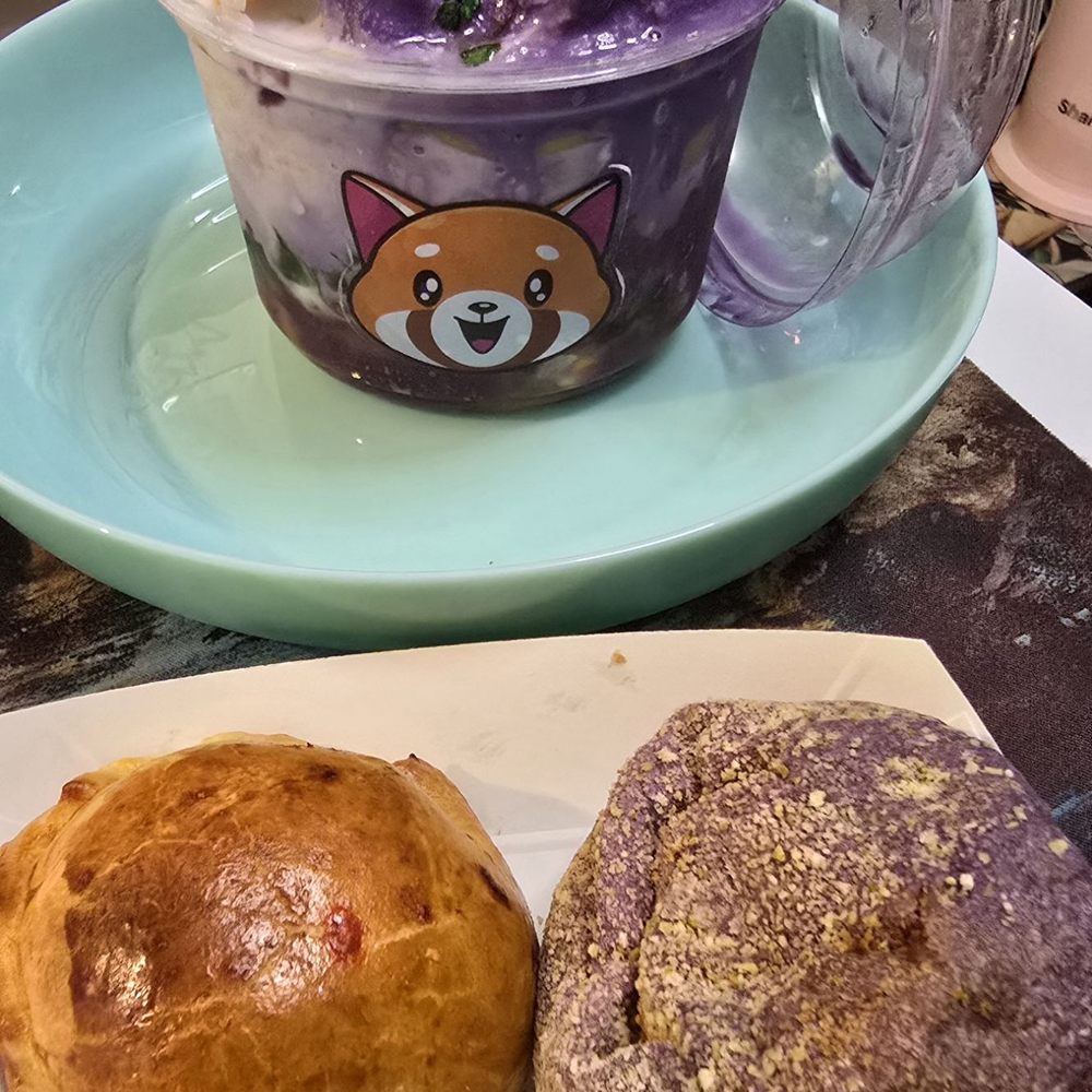 Haus Sweet  - Halo Halo, Beef Empanada, Ube Pandesal w cheese filling. - Desserts Near Me - La Mirada, California