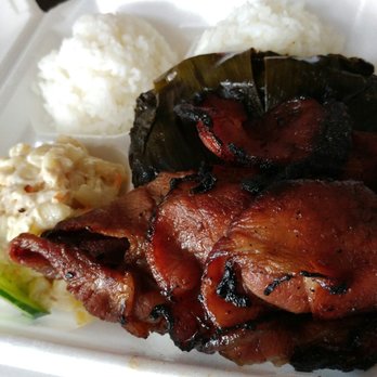 Aunty Kana'i Marinade - Bbq teri pork and laulau combo - Herbs & Spices Near Me - Kamuela, Hawaii Aunty Kana'i Marinade - Bbq teri pork and laulau combo - Herbs & Spices Near Me - Kamuela, Hawaii