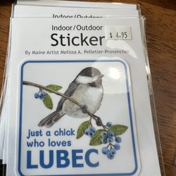 West Quoddy Gifts - One of our new stickers!