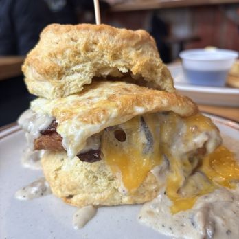 Pine State Biscuits - The Reggie Deluxe - Breakfast & Brunch Near Me - Portland, Oregon