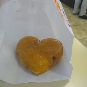 Dunkin' - Valentine's Day jelly donut - Donuts Near Me - Suitland, Maryland