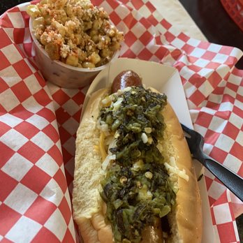 The Blacktop Grill - Chile relleno dog - Hot Dogs Near Me - Tucson, Arizona The Blacktop Grill - Chile relleno dog - Hot Dogs Near Me - Tucson, Arizona