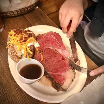Texas Roadhouse - Prime Rib* Baked Potato - American Near Me - Henderson, Nevada Texas Roadhouse - Prime Rib* Baked Potato - American Near Me - Henderson, Nevada
