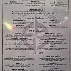 South Point Tavern - Menu