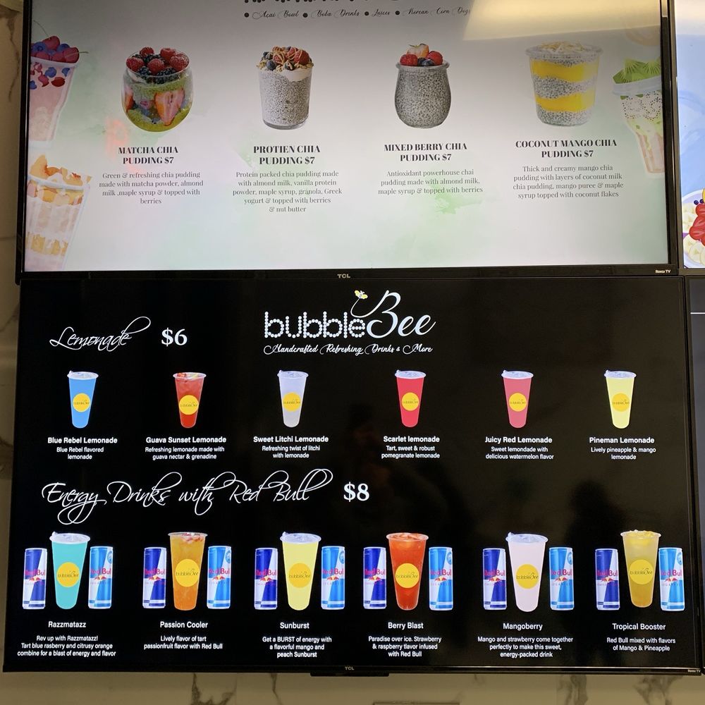 Bubble Bee Clovis - Menu - Juice Bars & Smoothies Near Me - Clovis, California Bubble Bee Clovis - Menu - Juice Bars & Smoothies Near Me - Clovis, California