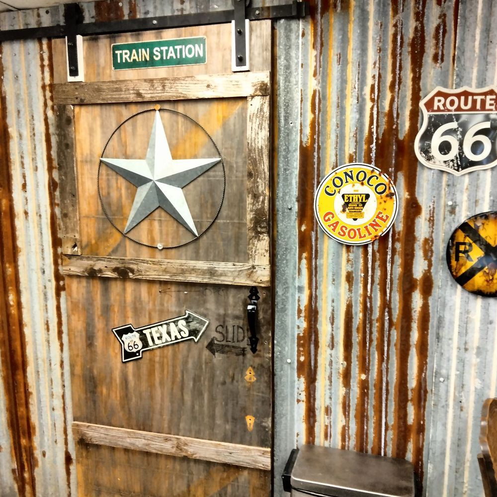 Gringos BBQ - a rusty door with a star on it - Barbeque Near Me - Paris, Texas Gringos BBQ - a rusty door with a star on it - Barbeque Near Me - Paris, Texas