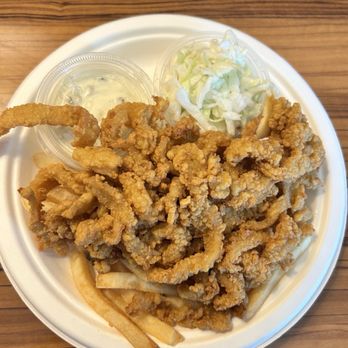 The Seafood Shanty - Clam strips dinner - Seafood Near Me - Buzzards Bay, Massachusetts The Seafood Shanty - Clam strips dinner - Seafood Near Me - Buzzards Bay, Massachusetts