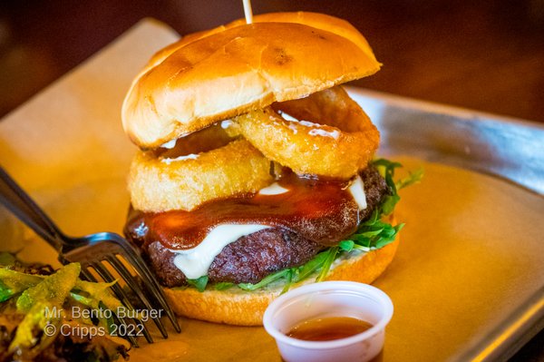 Photo of Mr. Bento Burger - Hillsboro, OR, US. Super Mario Burger