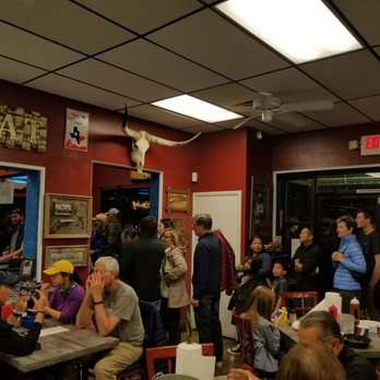 Big John's Texas BBQ - The line for seating was long! This place was popular on a Thursday night! - Barbeque Near Me - Page, Arizona