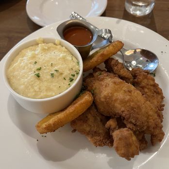 The Delegate - Fried catfish and cheese grits - Breakfast & Brunch Near Me - Washington, DC, District of Columbia The Delegate - Fried catfish and cheese grits - Breakfast & Brunch Near Me - Washington, DC, District of Columbia