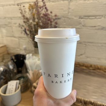 Fariner Bakery - Vanilla oat milk latte - Bakeries Near Me - Ashland, Nebraska
