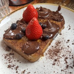 The Distillery - French toast (sans popcorn and caramel)
