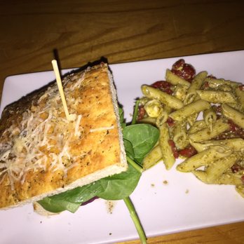 Four Peaks Brewing - Lamb burger and pasta salad-excellent! - Pubs Near Me - Tempe, Arizona
