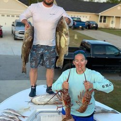 Instigator Fishing and Diving - Not only do we catch fish...we collect spiney lobsters too! Yummy!!