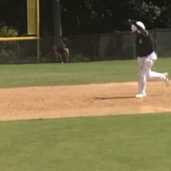 D-BAT - Lakeside - Celebrating that base clearing dinger.