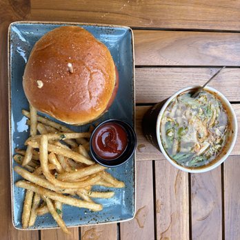 TownHall - Cheeseburger and bone broth - New American Near Me - Cleveland, Ohio TownHall - Cheeseburger and bone broth - New American Near Me - Cleveland, Ohio